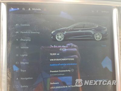 Zdjęcie 9 z 12 samochodu: 2013 TESLA MODEL S VIN:5YJSA1CN9DFP21282 - miniatura