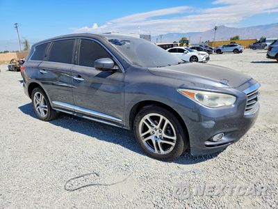 Czwarte zdjęcie samochodu z boku: 2013 INFINITI JX35 VIN:5N1AL0MNXDC308424 - miniatura