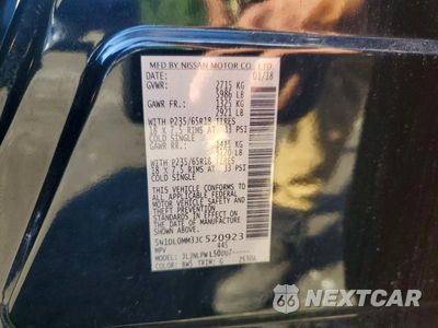Zdjęcie 13 z 13 samochodu: 2018 INFINITI QX60 BASE VIN:5N1DL0MM3JC520923 - miniatura