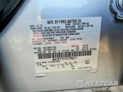 Zdjęcie 13 z 13 samochodu: 2018 FORD ECOSPORT SE VIN:MAJ3P1TE7JC190617 - miniatura