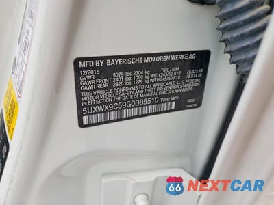 Zdjęcie 13 z 13 samochodu: 2016 BMW X3 XDRIVE28I VIN:5UXWX9C59G0D85510 - miniatura