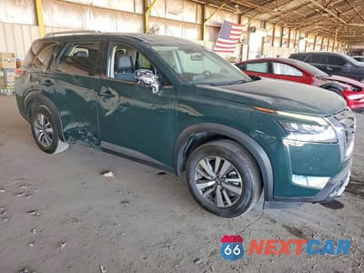Czwarte zdjęcie samochodu z boku: 2025 NISSAN PATHFINDER SL VIN:5N1DR3CA2SC232612 - miniatura