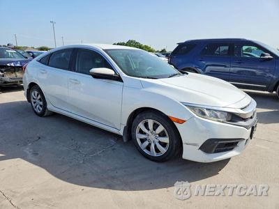 Czwarte zdjęcie samochodu z boku: 2016 HONDA CIVIC LX VIN:19XFC2F59GE068850 - miniatura