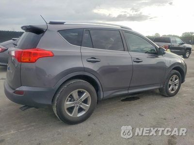Trzecie zdjęcie samochodu z tyłu: 2015 TOYOTA RAV4 XLE VIN:JTMWFREV1FJ037787 - miniatura