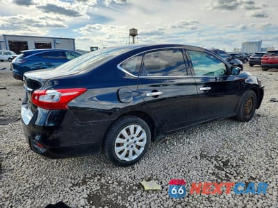 Trzecie zdjęcie samochodu z tyłu: 2017 NISSAN SENTRA S VIN:3N1AB7AP2HY391708 - miniatura