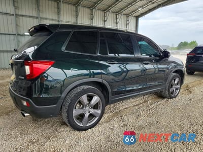 Trzecie zdjęcie samochodu z tyłu: 2020 HONDA PASSPORT EXL VIN:5FNYF8H57LB016394 - miniatura