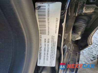 Zdjęcie 12 z 12 samochodu: 2015 MASERATI GHIBLI VIN:ZAM57XSA4F1141426 - miniatura