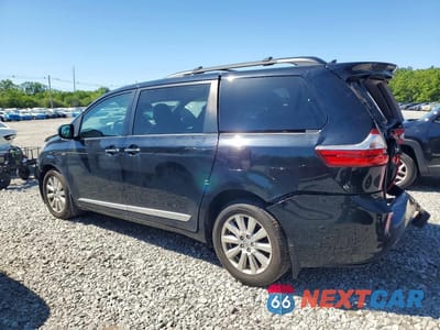 Drugie zdjęcie samochodu z przodu: 2017 TOYOTA SIENNA LIMITED PREMIUM 7-PASSENGER VIN:5TDDZ3DC8HS155322 - miniatura