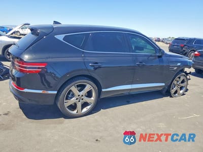 Trzecie zdjęcie samochodu z tyłu: 2021 GENESIS GV80 3.5T VIN:KMUHCESC5MU036423 - miniatura