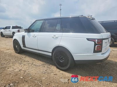 Drugie zdjęcie samochodu z przodu: 2019 LAND ROVER RANGE ROVER HSE VIN:SALGS2SV7KA527374 - miniatura