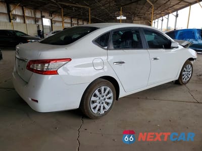 Trzecie zdjęcie samochodu z tyłu: 2015 NISSAN SENTRA S VIN:3N1AB7AP3FY217840 - miniatura