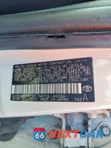 Zdjęcie 12 z 12 samochodu: 2014 TOYOTA PRIUS C THREE VIN:JTDKDTB36E1069718 - miniatura