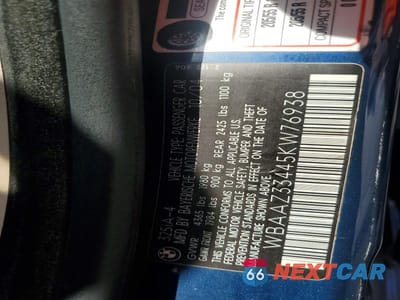 Zdjęcie 12 z 12 samochodu: 2005 BMW 325 IS SULEV VIN:WBAAZ33445KW76938 - miniatura