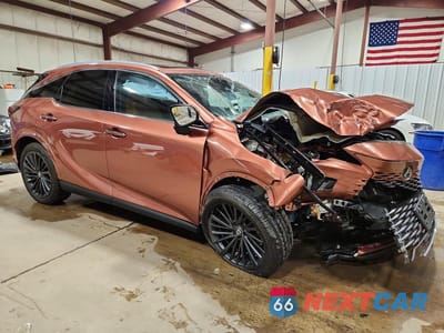 Czwarte zdjęcie samochodu z boku: 2025 LEXUS RX 350 PREMIUM VIN:2T2BAMCA5SC090476 - miniatura