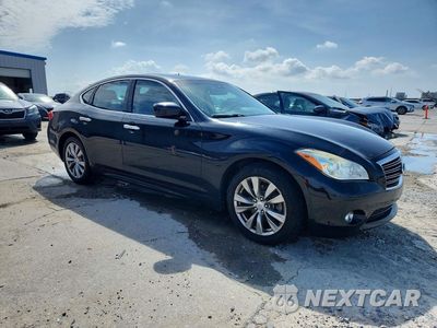 Czwarte zdjęcie samochodu z boku: 2013 INFINITI M37 BASE VIN:JN1BY1APXDM514085 - miniatura