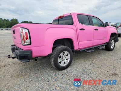 Trzecie zdjęcie samochodu z tyłu: 2016 GMC CANYON SLE VIN:1GTG5CE30G1363729 - miniatura