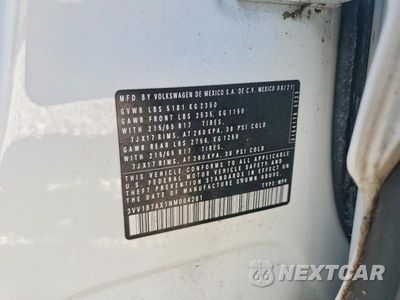Zdjęcie 12 z 12 samochodu: 2022 VOLKSWAGEN TIGUAN S VIN:3VV1B7AX1NM004261 - miniatura