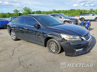 Czwarte zdjęcie samochodu z boku: 2014 HONDA ACCORD EXL VIN:1HGCR3F83EA016181 - miniatura