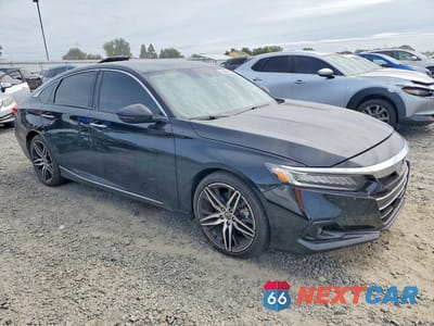 Czwarte zdjęcie samochodu z boku: 2021 HONDA ACCORD TOURING VIN:1HGCV2F94MA030815 - miniatura