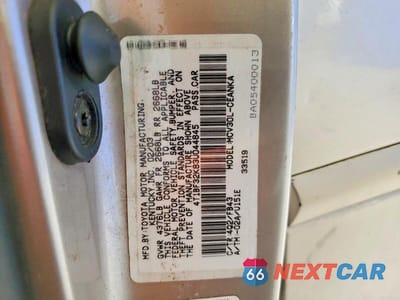 Zdjęcie 12 z 12 samochodu: 2003 TOYOTA CAMRY LE V6 VIN:4T1BF32K83U044845 - miniatura