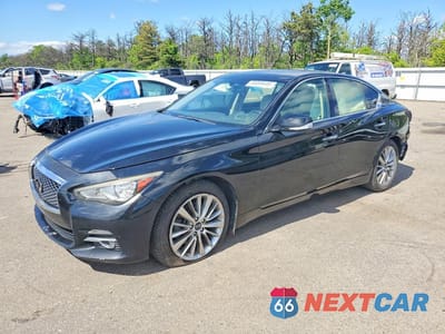 2019 INFINITI Q50 3.0T LUXE JN1EV7AR4KM550247 - główne zdjęcie licytacji z USA - miniatura