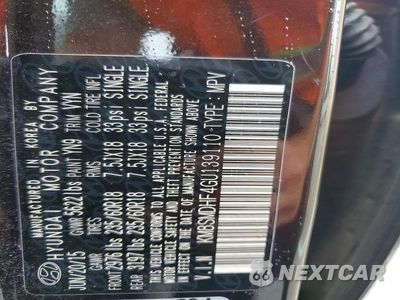 Zdjęcie 13 z 13 samochodu: 2016 HYUNDAI SANTA FE SE VIN:KM8SMDHF4GU139110 - miniatura