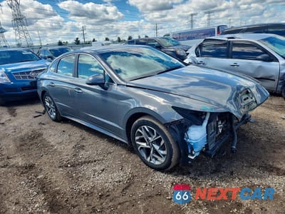 Czwarte zdjęcie samochodu z boku: 2022 HYUNDAI SONATA SEL VIN:KMHL64JAXNA203968 - miniatura