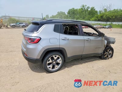 Trzecie zdjęcie samochodu z tyłu: 2019 JEEP COMPASS LIMITED VIN:3C4NJDCB4KT766505 - miniatura
