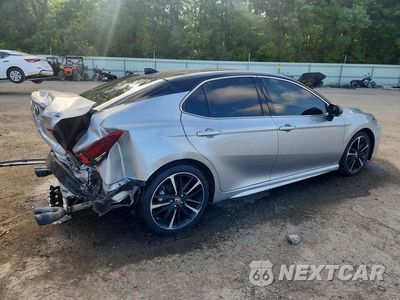 Trzecie zdjęcie samochodu z tyłu: 2019 TOYOTA CAMRY XSE VIN:4T1B61HK8KU753429 - miniatura