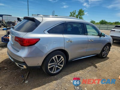 Trzecie zdjęcie samochodu z tyłu: 2018 ACURA MDX ADVANCE VIN:5J8YD4H82JL012001 - miniatura