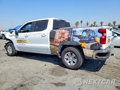 Drugie zdjęcie samochodu z przodu: 2021 CHEVROLET SILVERADO K1500 LT VIN:1GCUYDED7MZ414486 - miniatura