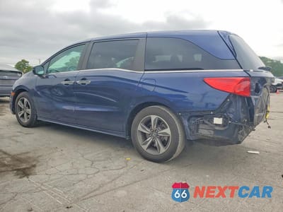 Drugie zdjęcie samochodu z przodu: 2019 HONDA ODYSSEY TOURING VIN:5FNRL6H81KB118395 - miniatura