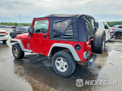 Drugie zdjęcie samochodu z przodu: 2006 JEEP WRANGLER / TJ SE VIN:1J4FA29136P754468 - miniatura