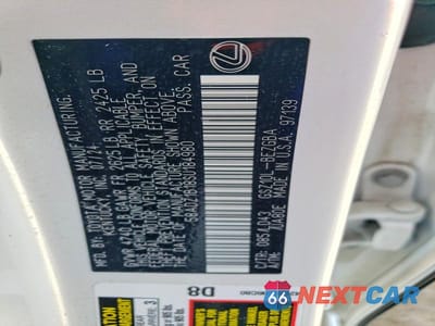 Zdjęcie 12 z 12 samochodu: 2025 LEXUS ES 350 BASE VIN:58ADZ1B18SU184980 - miniatura