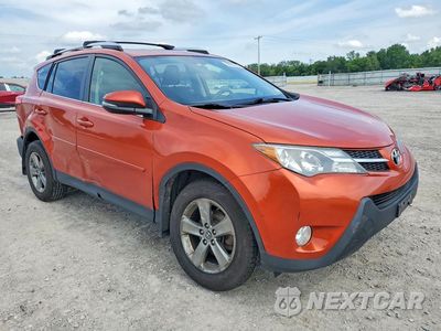 Czwarte zdjęcie samochodu z boku: 2015 TOYOTA RAV4 XLE VIN:JTMRFREV4FD159605 - miniatura