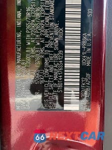 Zdjęcie 10 z 10 samochodu: 2006 TOYOTA TUNDRA DOUBLE CAB SR5 VIN:5TBDT44176S541239 - miniatura