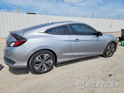 Trzecie zdjęcie samochodu z tyłu: 2017 HONDA CIVIC EX VIN:2HGFC3B30HH350425 - miniatura