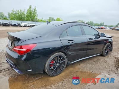 Trzecie zdjęcie samochodu z tyłu: 2018 MERCEDES-BENZ CLA 45 AMG VIN:WDDSJ5CB6JN524876 - miniatura