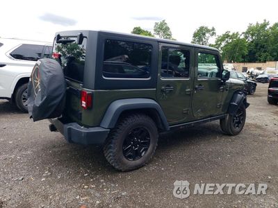 Trzecie zdjęcie samochodu z tyłu: 2016 JEEP WRANGLER UNLIMITED SPORT VIN:1C4BJWDG3GL107939 - miniatura