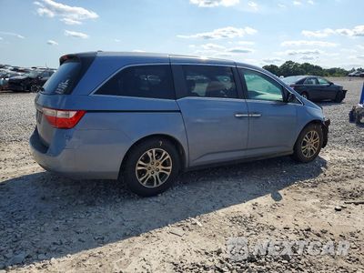Trzecie zdjęcie samochodu z tyłu: 2012 HONDA ODYSSEY EXL VIN:5FNRL5H60CB067515 - miniatura