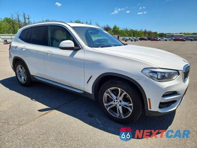 Czwarte zdjęcie samochodu z boku: 2020 BMW X3 SDRIVE30I VIN:5UXTY3C0XLLE55316 - miniatura