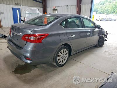 Trzecie zdjęcie samochodu z tyłu: 2019 NISSAN SENTRA S VIN:3N1AB7AP5KY217719 - miniatura