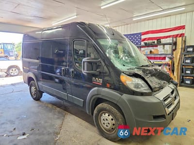 Czwarte zdjęcie samochodu z boku: 2018 RAM PROMASTER 1500 1500 HIGH VIN:3C6TRVBG9JE105243 - miniatura