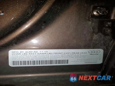Zdjęcie 12 z 12 samochodu: 2011 AUDI A4 PREMIUM PLUS VIN:WAUFFAFL8BN034058 - miniatura