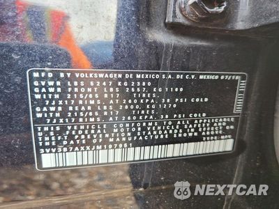 Zdjęcie 13 z 13 samochodu: 2018 VOLKSWAGEN TIGUAN SE VIN:3VV3B7AXXJM197951 - miniatura