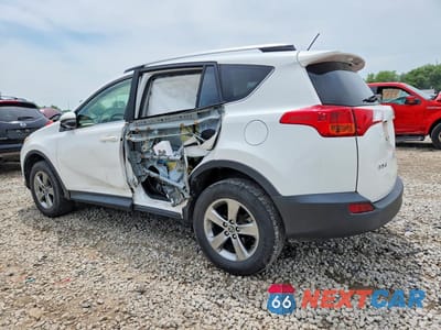 Drugie zdjęcie samochodu z przodu: 2015 TOYOTA RAV4 XLE VIN:JTMRFREV0FD154692 - miniatura