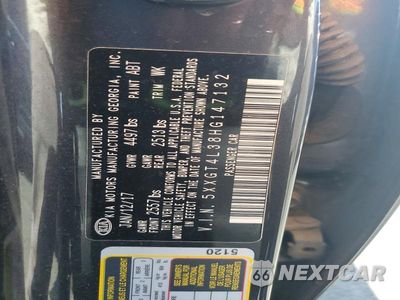 Zdjęcie 12 z 12 samochodu: 2017 KIA OPTIMA LX VIN:5XXGT4L38HG147132 - miniatura