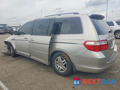 Drugie zdjęcie samochodu z przodu: 2007 HONDA ODYSSEY EXL VIN:5FNRL38797B140867 - miniatura