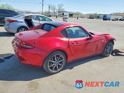 Trzecie zdjęcie samochodu z tyłu: 2022 MAZDA MX-5 MIATA GRAND TOURING VIN:JM1NDAM77N0500610 - miniatura