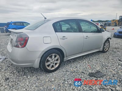 Trzecie zdjęcie samochodu z tyłu: 2012 NISSAN SENTRA 2.0 VIN:3N1AB6AP1CL681440 - miniatura
